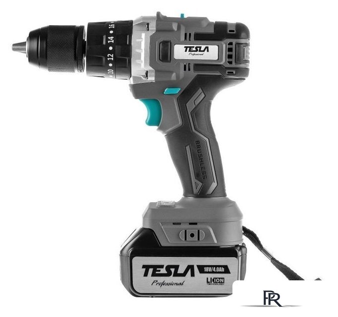 Дрель-шуруповерт Tesla TCD18HD 840374 (с 2-мя АКБ, кейс) - Изображение №2 — Интернет-магазин ПроЗаказ