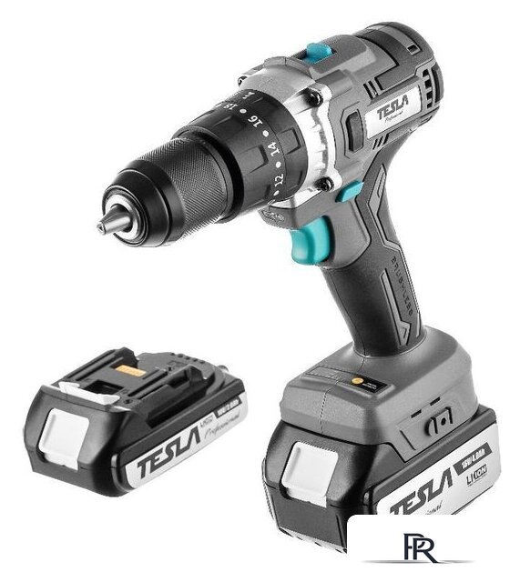 Дрель-шуруповерт Tesla TCD18HD 840374 (с 2-мя АКБ, кейс) - Изображение №1 — Интернет-магазин ПроЗаказ