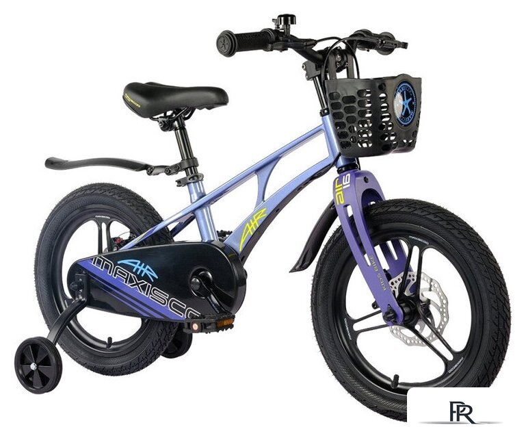 Детский велосипед Maxiscoo Air Pro 18 2024 (синий карбон) - Изображение №3 — Интернет-магазин ПроЗаказ