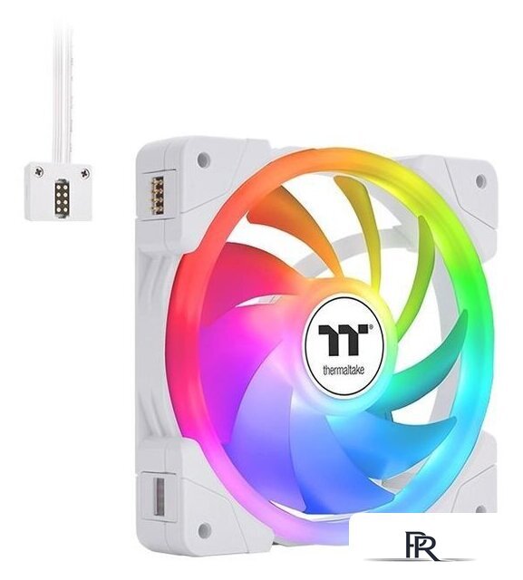 Комплект вентиляторов для корпуса Thermaltake Swafan EX14 ARGB White TT Premium Edition 3-Fan Pack CL-F170-PL14SW-A - Изображение №2 — Интернет-магазин ПроЗаказ