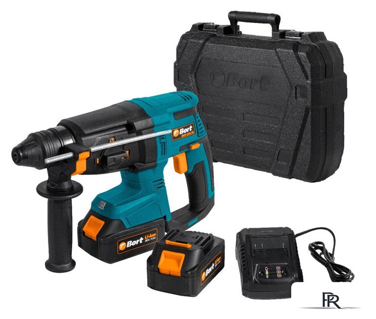 Перфоратор Bort BHD-20LI-BL (с 2-мя АКБ, кейс) - Изображение №1 — Интернет-магазин ПроЗаказ