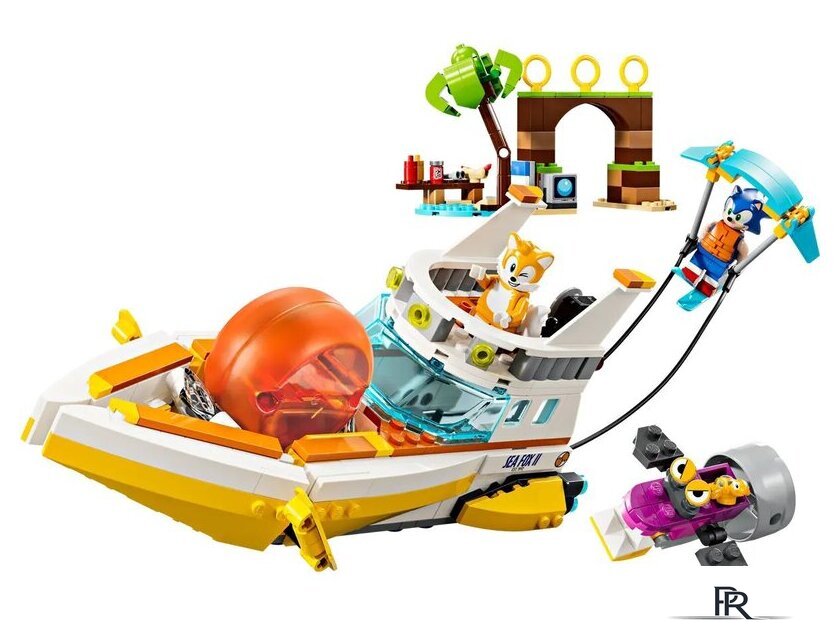 Конструктор LEGO Super Sonic Приключения на лодке Тейлза 76997 - Изображение №4 — Интернет-магазин ПроЗаказ