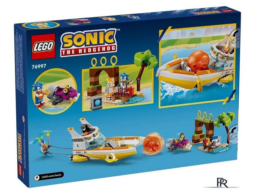 Конструктор LEGO Super Sonic Приключения на лодке Тейлза 76997 - Изображение №2 — Интернет-магазин ПроЗаказ