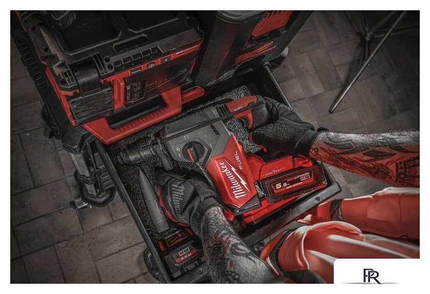Перфоратор Milwaukee M18 FUEL M18ONEFHX-0X 4933478503 (без АКБ, кейс) - Изображение №16 — Интернет-магазин ПроЗаказ