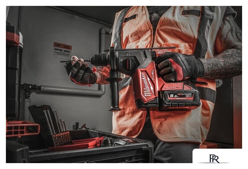 Перфоратор Milwaukee M18 FUEL M18ONEFHX-0X 4933478503 (без АКБ, кейс) - Изображение №11 — Интернет-магазин ПроЗаказ