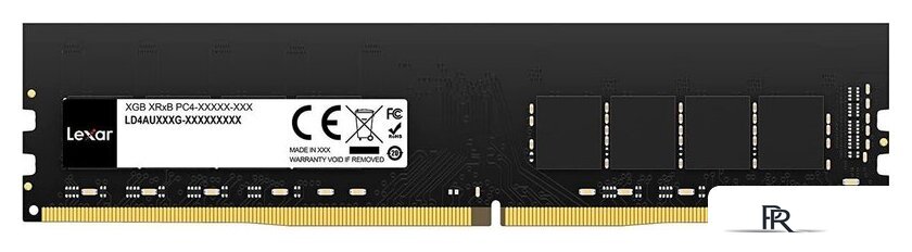 Оперативная память Lexar 8GB DDR4 PC4-25600 LD4AU008G-B3200GSST - Изображение №1 — Интернет-магазин ПроЗаказ