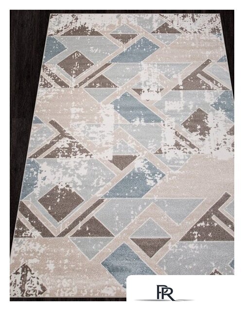 Ковер для жилой комнаты Merinos Naturel D979-STAN-BEIGE-BLUE (2х2.9) - Изображение №4 — Интернет-магазин ПроЗаказ