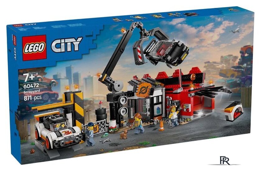 Конструктор LEGO City 60472 Свалка с автомобилями - Изображение №1 — Интернет-магазин ПроЗаказ