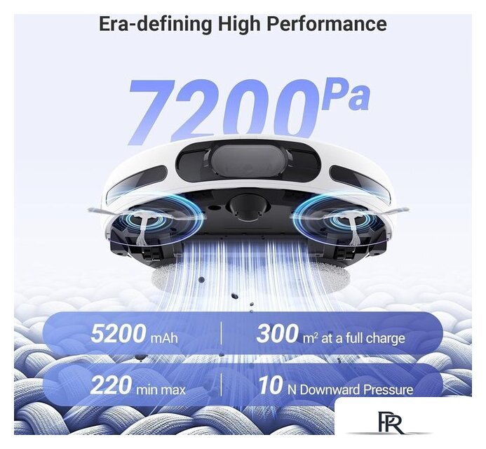 Робот-пылесос Ezviz RS20 Pro (белый) - Изображение №3 — Интернет-магазин ПроЗаказ