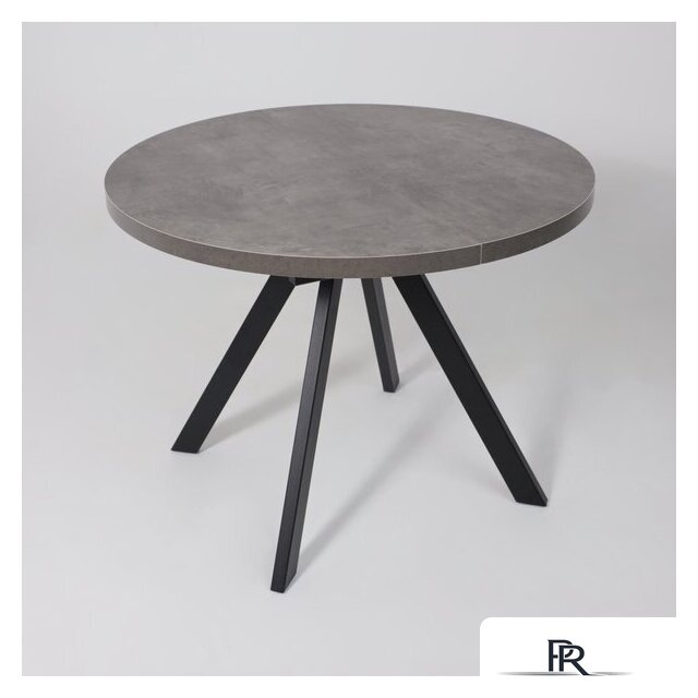 Кухонный стол Мамадома Rondo M-100 раздвижной 100-135 (дымчатая керамика/черный) - Изображение №14 — Интернет-магазин ПроЗаказ