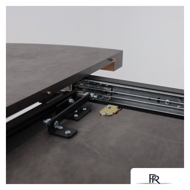 Кухонный стол Мамадома Rondo M-100 раздвижной 100-135 (дымчатая керамика/черный) - Изображение №22 — Интернет-магазин ПроЗаказ