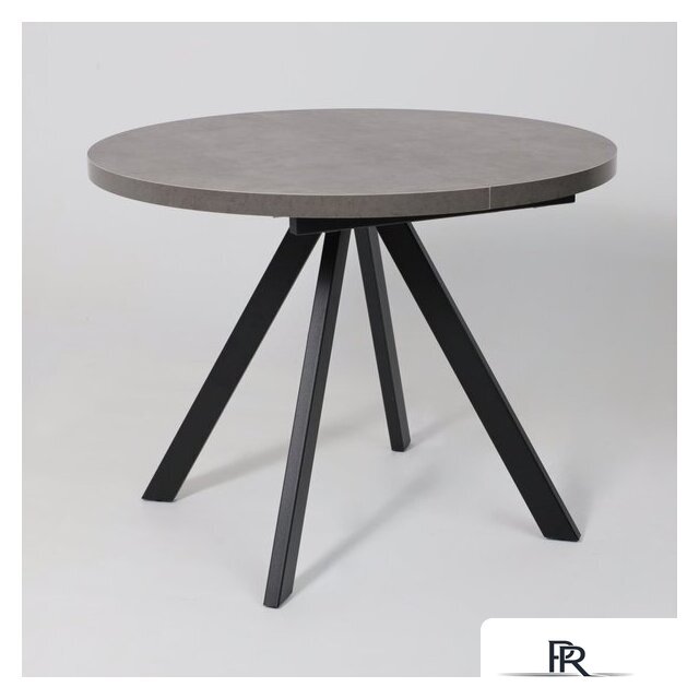 Кухонный стол Мамадома Rondo M-100 раздвижной 100-135 (дымчатая керамика/черный) - Изображение №13 — Интернет-магазин ПроЗаказ