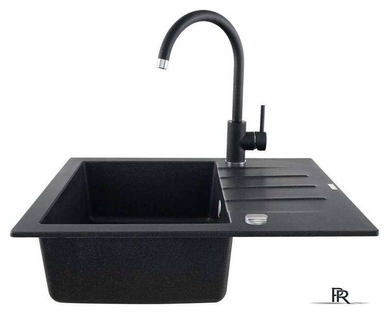 Кухонная мойка Kernau KGS A 4560 1B1D Black Metallic - Изображение №3 — Интернет-магазин ПроЗаказ