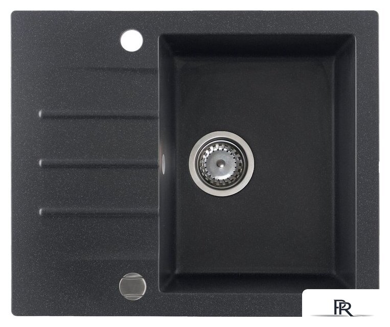 Кухонная мойка Kernau KGS A 4560 1B1D Black Metallic - Изображение №1 — Интернет-магазин ПроЗаказ