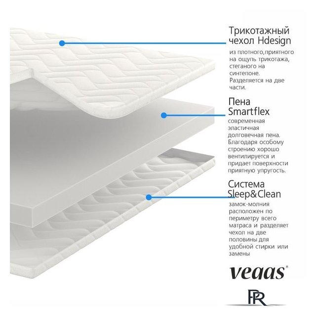 Матрас Vegas Хит 5 110x180 - Изображение №3 — Интернет-магазин ПроЗаказ