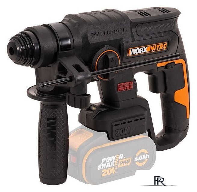 Перфоратор Worx WX381.9 (без АКБ) - Изображение №1 — Интернет-магазин ПроЗаказ