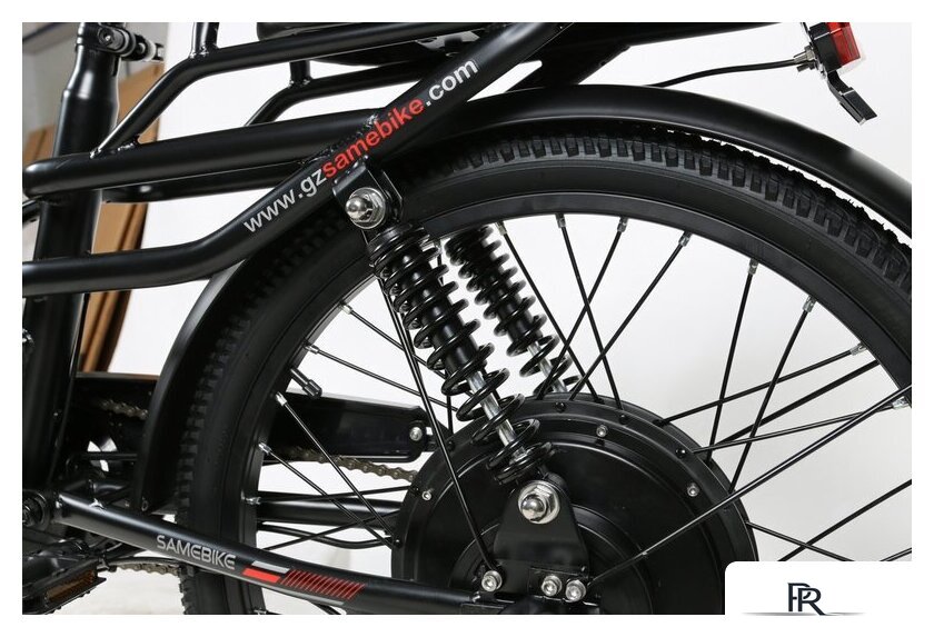 Электровелосипед SameBike Е-Alfa New SB-E-ALFA500-48/13 (черный) - Изображение №10 — Интернет-магазин ПроЗаказ