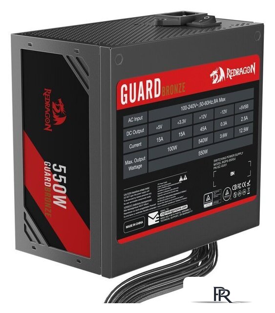 Блок питания Redragon Guard 550W GC-GU01 - Изображение №6 — Интернет-магазин ПроЗаказ