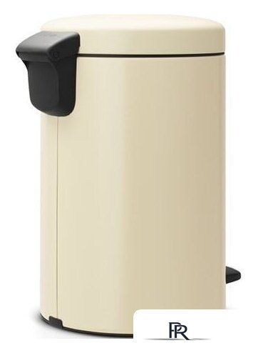 Мусорное ведро Brabantia Pedal Bin NewIcon 12 л (миндальный) - Изображение №3 — Интернет-магазин ПроЗаказ