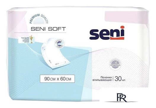Пеленки Seni Soft 90х60 см (30 шт) - Изображение №1 — Интернет-магазин ПроЗаказ