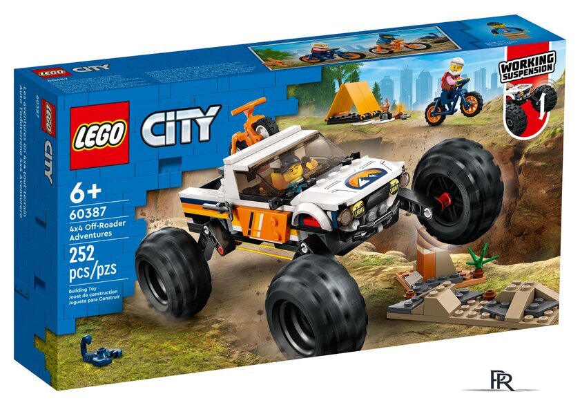 Конструктор LEGO City 60387 Приключения на внедорожнике - Изображение №1 — Интернет-магазин ПроЗаказ