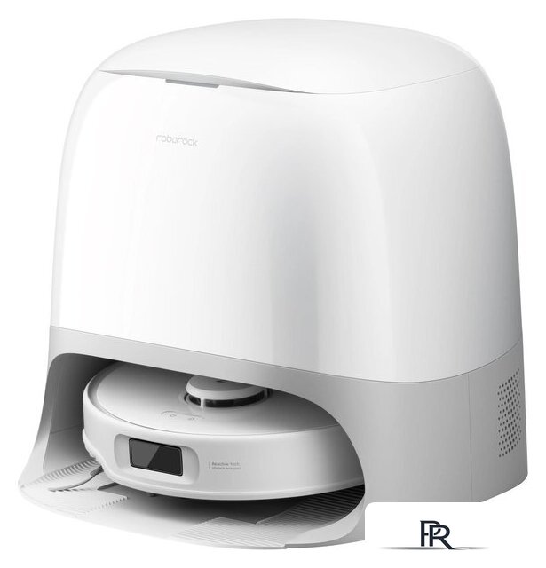 Робот-пылесос Roborock Qrevo Curv 5A1 QRCS0200 (с английской озвучкой, белый) - Изображение №1 — Интернет-магазин ПроЗаказ