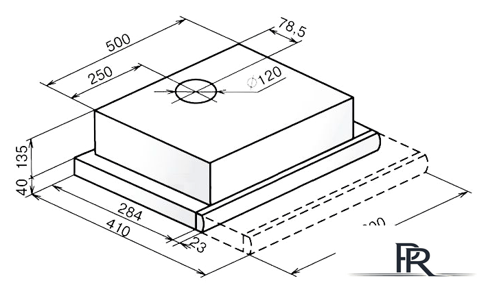 Кухонная вытяжка Faber Flox BK A60 [110.0436.366] - Изображение №2 — Интернет-магазин ПроЗаказ