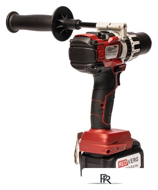Ударная дрель-шуруповерт RedVerg RD-IS18BLM/U (с 1-им АКБ, кейс) - Изображение №4 — Интернет-магазин ПроЗаказ