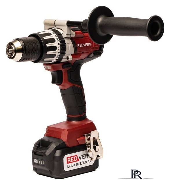 Ударная дрель-шуруповерт RedVerg RD-IS18BLM/U (с 1-им АКБ, кейс) - Изображение №2 — Интернет-магазин ПроЗаказ
