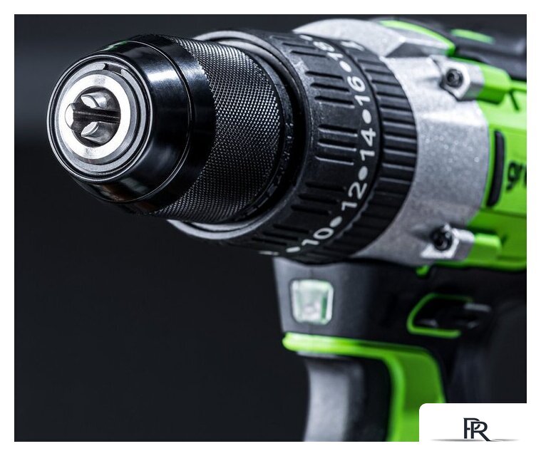 Ударная дрель-шуруповерт Greenworks GD24DD60 3704107CUB (с 1-им АКБ) - Изображение №7 — Интернет-магазин ПроЗаказ