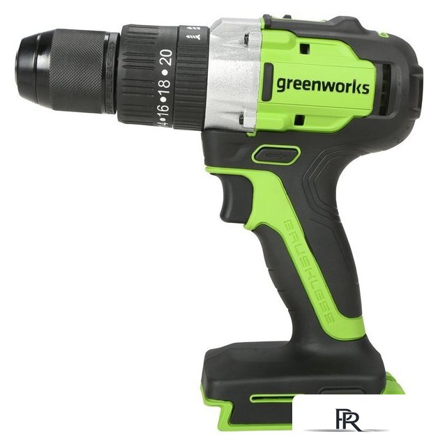 Ударная дрель-шуруповерт Greenworks GD24DD60 3704107CUB (с 1-им АКБ) - Изображение №2 — Интернет-магазин ПроЗаказ