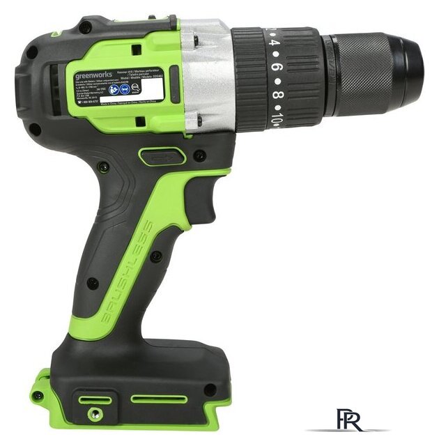 Ударная дрель-шуруповерт Greenworks GD24DD60 3704107CUB (с 1-им АКБ) - Изображение №4 — Интернет-магазин ПроЗаказ