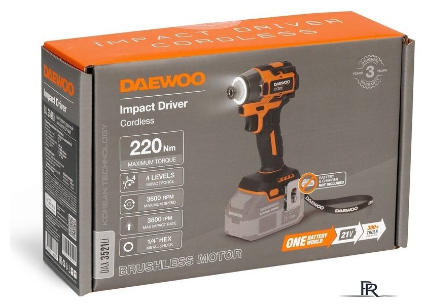 Винтоверт Daewoo Power DAX 3521Li (без АКБ) - Изображение №12 — Интернет-магазин ПроЗаказ
