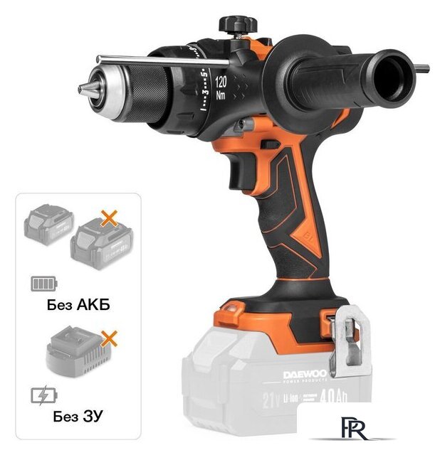 Ударная дрель-шуруповерт Daewoo Power DAA 6521Li (без АКБ) - Изображение №1 — Интернет-магазин ПроЗаказ