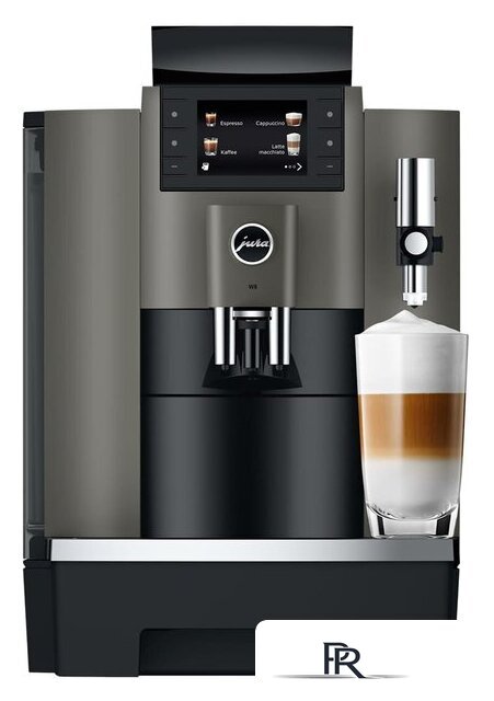 Кофемашина JURA W8 Dark Inox EA 15550 - Изображение №1 — Интернет-магазин ПроЗаказ