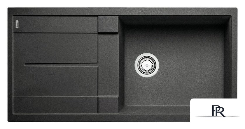 Кухонная мойка Blanco Metra XL 6 S 525930 (черный) - Изображение №1 — Интернет-магазин ПроЗаказ