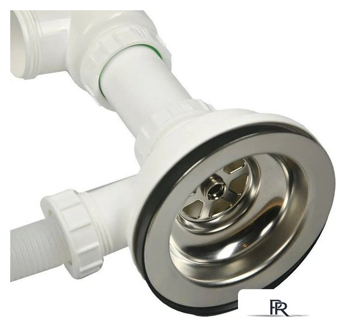 Кухонная мойка Wisent WB15-10 (с сифоном GER013) - Изображение №8 — Интернет-магазин ПроЗаказ