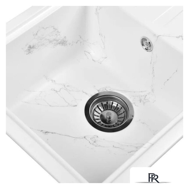 Кухонная мойка Wisent WB15-10 (с сифоном GER013) - Изображение №2 — Интернет-магазин ПроЗаказ