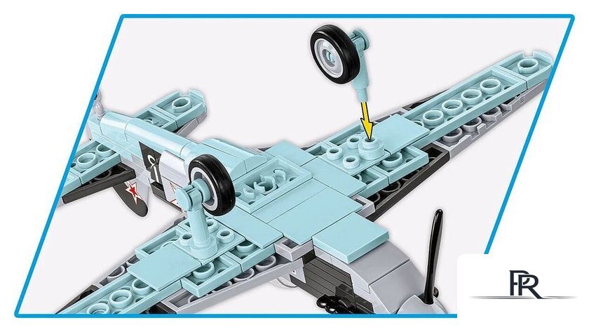 Конструктор Cobi Historical Collection WWII Yakovlev Yak - 1B - Изображение №6 — Интернет-магазин ПроЗаказ