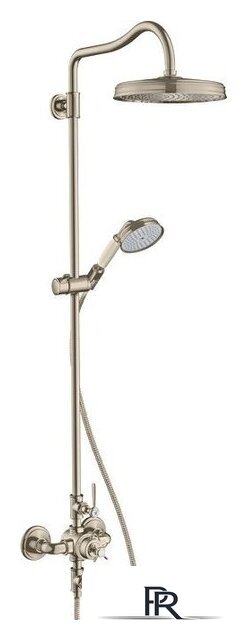 Душевая система  Hansgrohe Montreux Showerpipe 1jet 16572820 - Изображение №1 — Интернет-магазин ПроЗаказ
