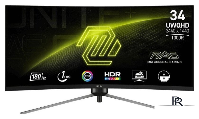 Игровой монитор MSI MAG 345CQR - Изображение №1 — Интернет-магазин ПроЗаказ