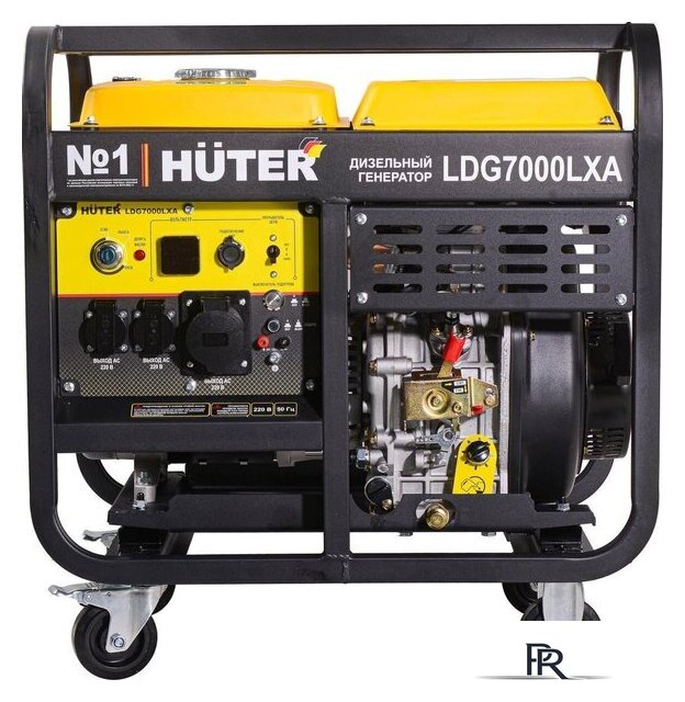 Дизельный генератор Huter LDG 7000LXА - Изображение №2 — Интернет-магазин ПроЗаказ