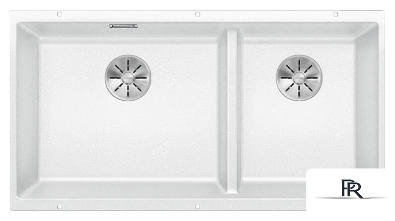 Кухонная мойка Blanco Subline 480/320-U (белый) 523588 - Изображение №1 — Интернет-магазин ПроЗаказ