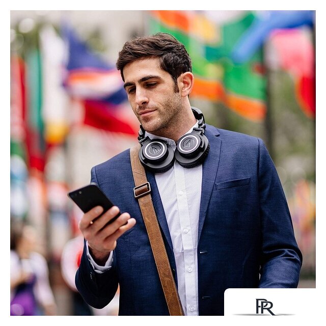 Наушники Audio-Technica ATH-M50xBT (черный) - Изображение №12 — Интернет-магазин ПроЗаказ