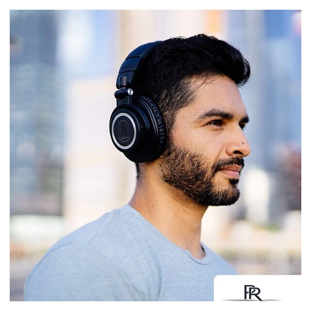 Наушники Audio-Technica ATH-M50xBT (черный) - Изображение №17 — Интернет-магазин ПроЗаказ