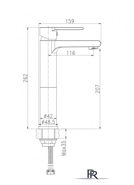 Смеситель Cersanit Brasko A63024 - Изображение №2 — Интернет-магазин ПроЗаказ