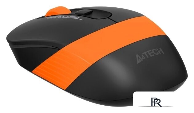 Мышь A4Tech Fstyler FG10 (черный/оранжевый) - Изображение №3 — Интернет-магазин ПроЗаказ