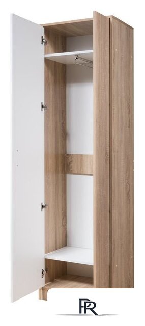 Шкаф-пенал Мебель-класс Порто-1 (белый/дуб сонома) - Изображение №2 — Интернет-магазин ПроЗаказ