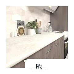 Шкаф напольный Кортекс-мебель Корнелия Лира НШУ угловой (дуб сонома/королевский опал) - Изображение №3 — Интернет-магазин ПроЗаказ