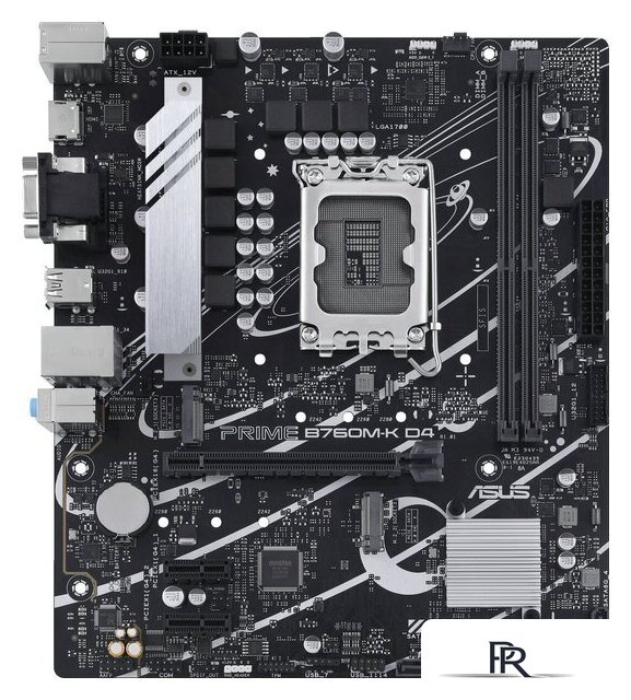 Материнская плата ASUS Prime B760M-K D4 - Изображение №1 — Интернет-магазин ПроЗаказ